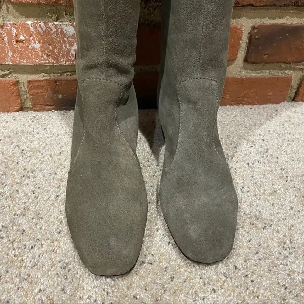 Steve Madden Steven Over the Knee Suede Boots Size 6 tall boots Flat Boots